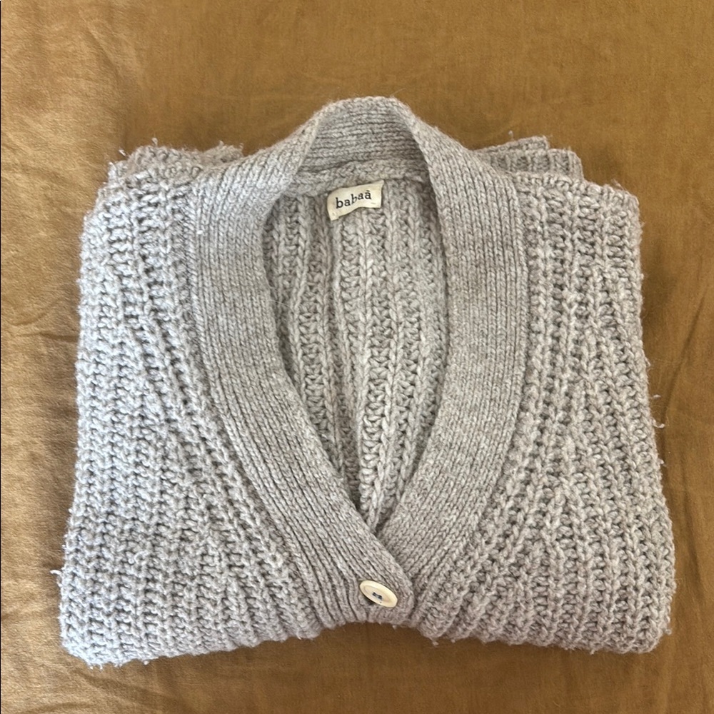 Babaa Cardigan no 19 Mist